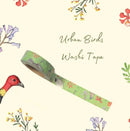 Urban Birds - Green | Washi
