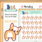 Nubby Corgi Butt | Sticker Sheet