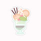 Matcha Sakura - Parfait | Vinyl Sticker