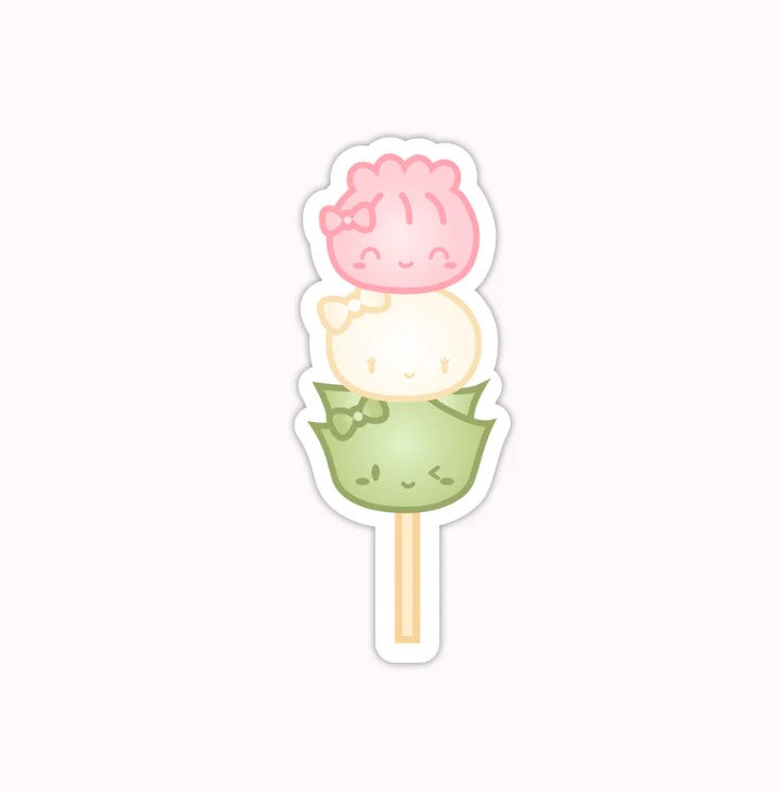 Matcha Sakura - Dango | Vinyl Sticker