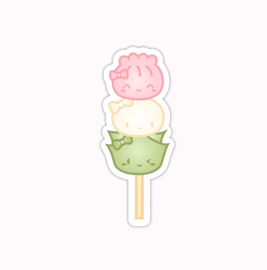 Matcha Sakura - Dango | Vinyl Sticker