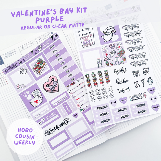 Valentine's Bay | Hobonichi Cousins Kit
