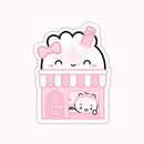 Dimsum Town - Steamie's Boba Shop | Vinyl Sticker