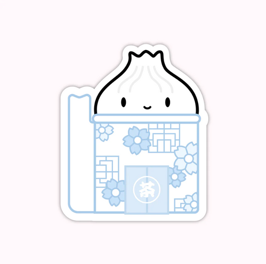 Dimsum Town - Soupy's Tea Shop | Vinyl Sticker
