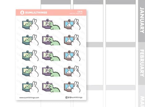 Virtual Meeting | Sticker Sheet