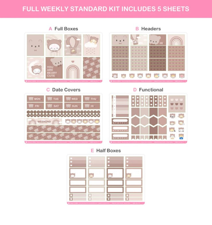 Beary Cute | Vertical Kit