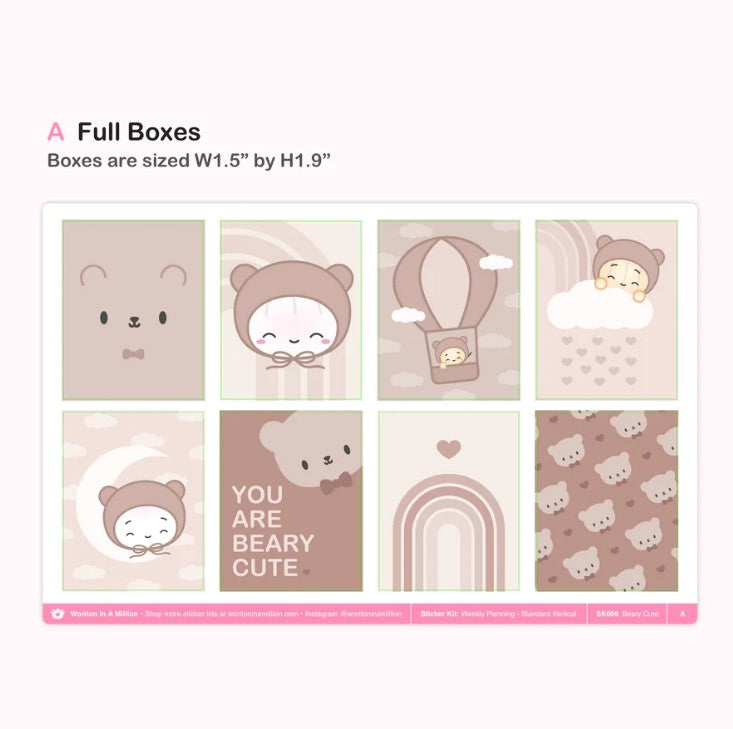 Beary Cute | Vertical Kit