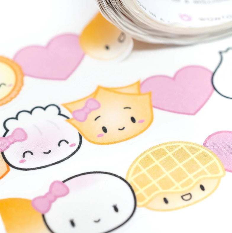 Dimsum Steam Team | Diecut Washi