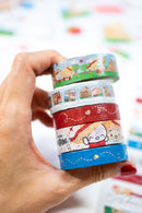 7 Wontonders of the World | Washi (set of 6)