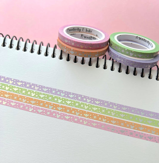 Pastel Halloween Confetti | Washi (Set of 4)