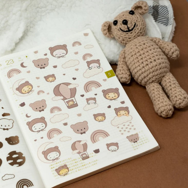 Beary Cute | Washi Stickers