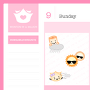 Weather Icons | Sticker Sheet