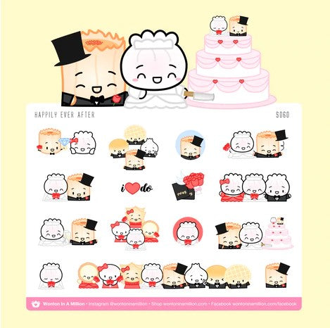 My Wedding v2 | Sticker Sheet