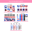 White Dumpling Candy | Hobonichi Cousins Sticker Kit