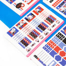 White Dumpling Candy | Hobonichi Cousins Sticker Kit