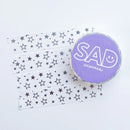 White SAD Stars | Washi