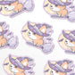Witch Corgi | Holographic Sticker
