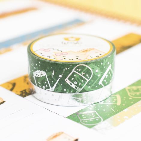 Wizard Houses - Slytherin | Washi (Set of 2)