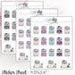 Work - Kismet | Sticker Sheet