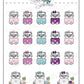 Work - Kismet | Sticker Sheet