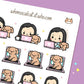 Work From Home With Dog | Sticker Sheet
