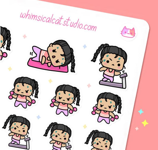 Workout | Sticker Sheet