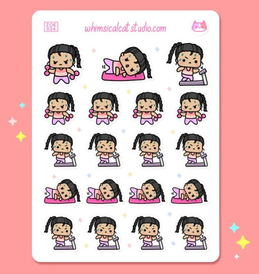 Workout | Sticker Sheet