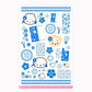 Porcelain | Washi Stickers