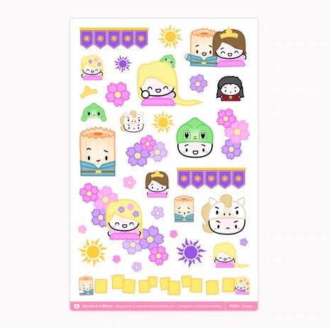 Tangled | Washi Stickers