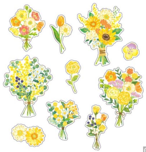 Flowers - Yellow | Sticker Pack