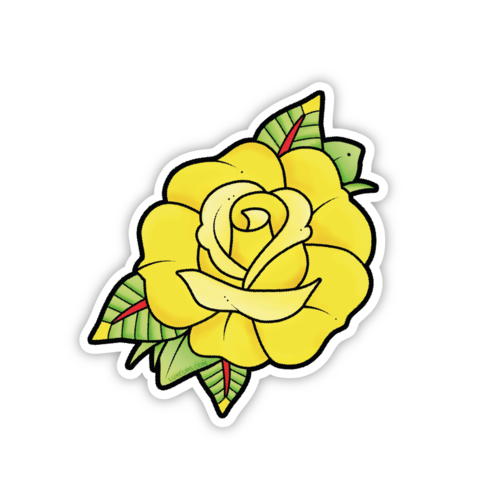 Yellow Rose | Sticker