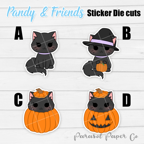 Pandy and Friends - Yin | Die Cut Sticker