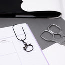 Yin & Yang Wonton (Black) | Paperclip Bookmark