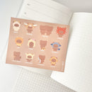 Zodiac Teddy | Sticker Sheet