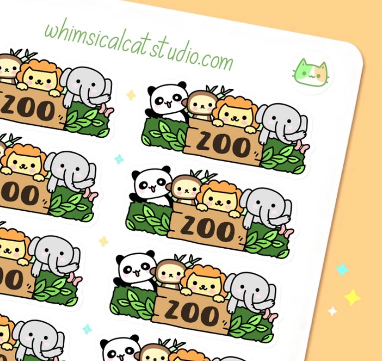 Zoo | Sticker Sheet